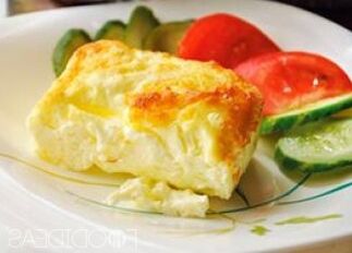 vegetable omelet for the keto diet
