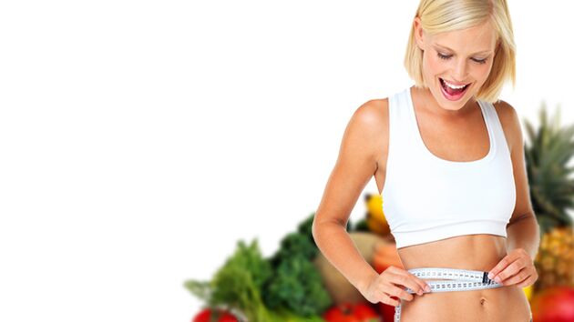 Thanks to proper nutrition, the girl lost 10 kg in a month